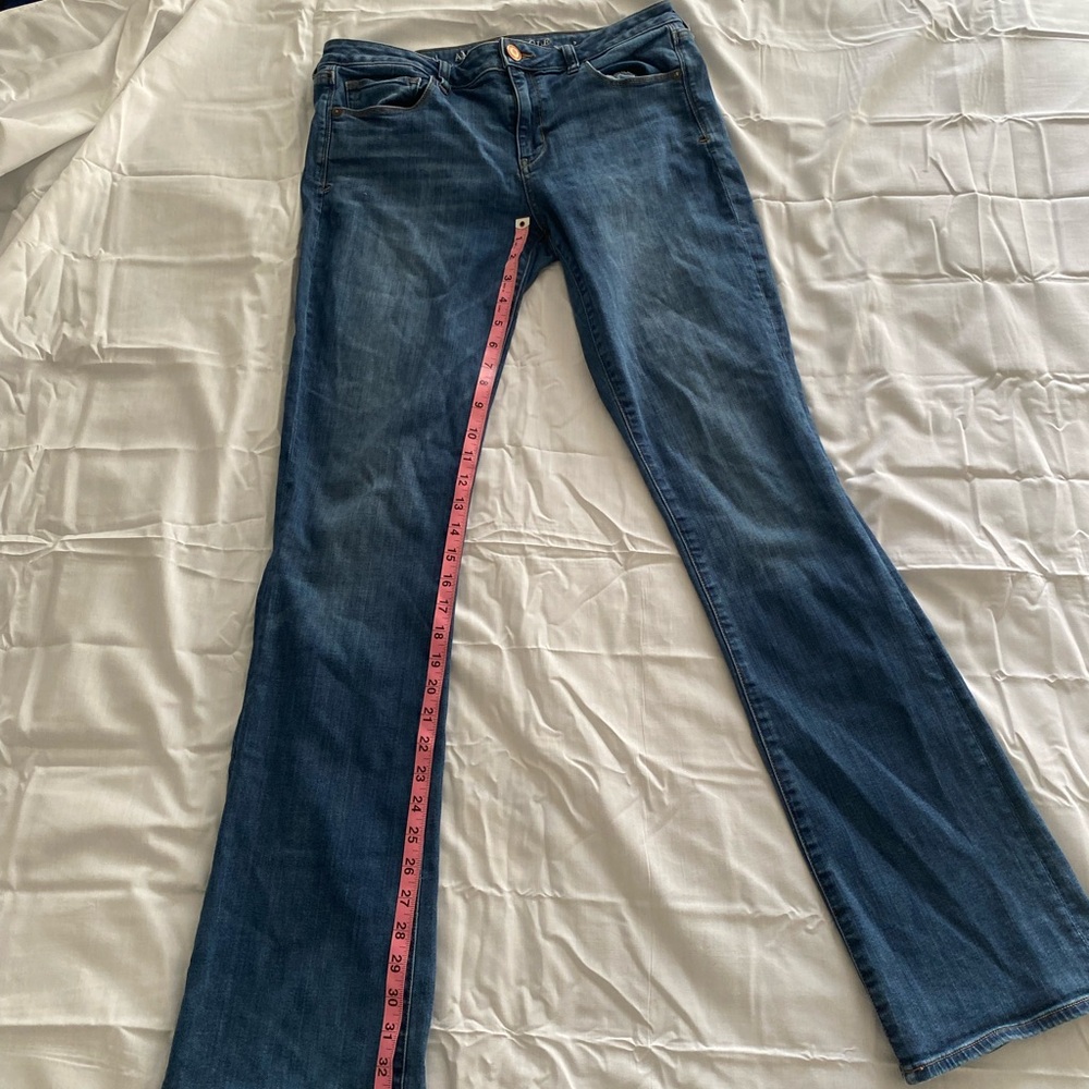 Womens American Eagle Outfitters Blue Boot Cut Jeans - Picture 5 of 13